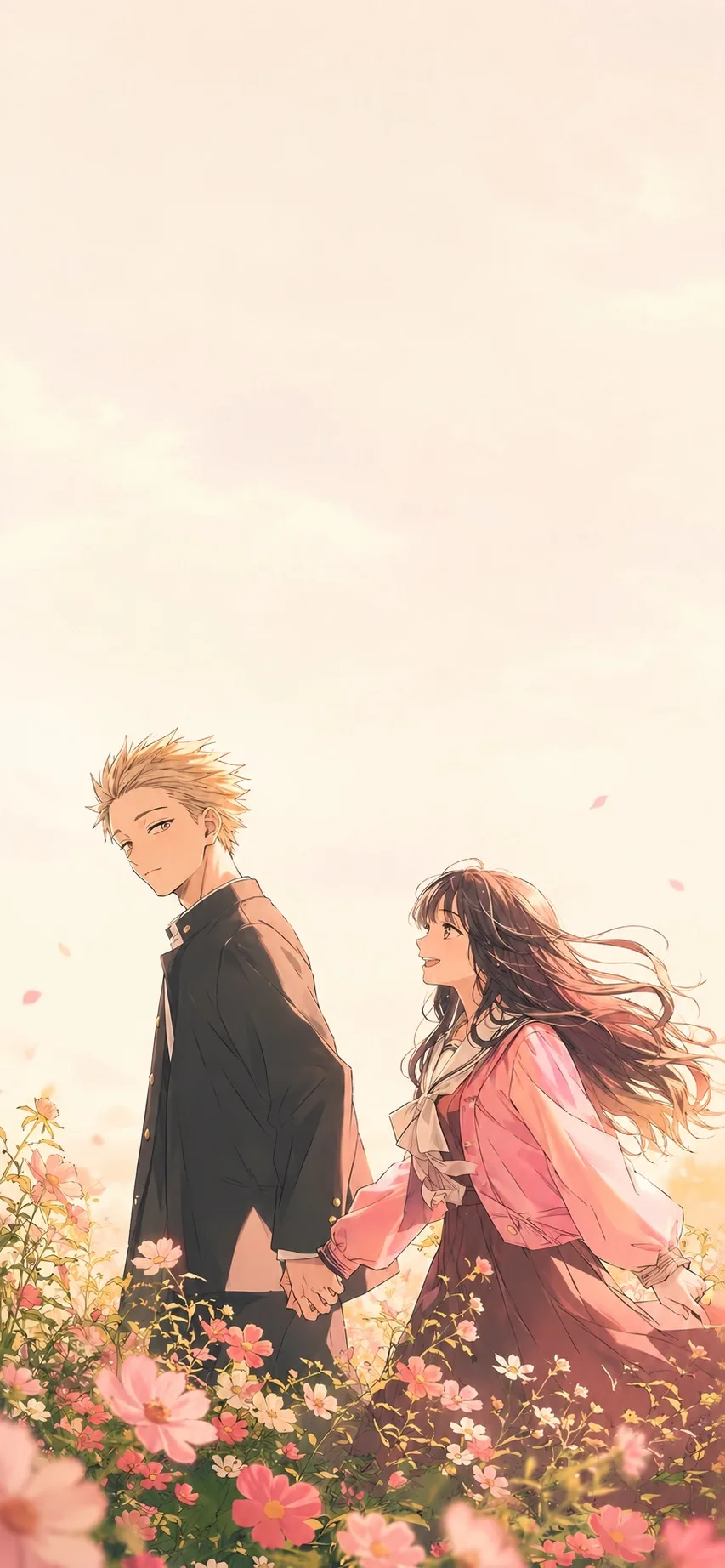 Ночные обои «Благоухающий цветок расцветает с достоинством» 🌸