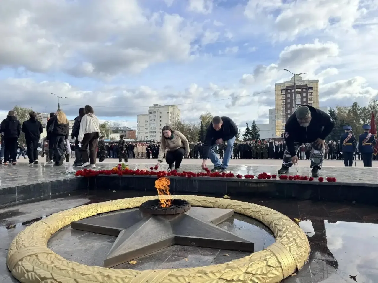 В областной столице открылась «Вахта Памяти»