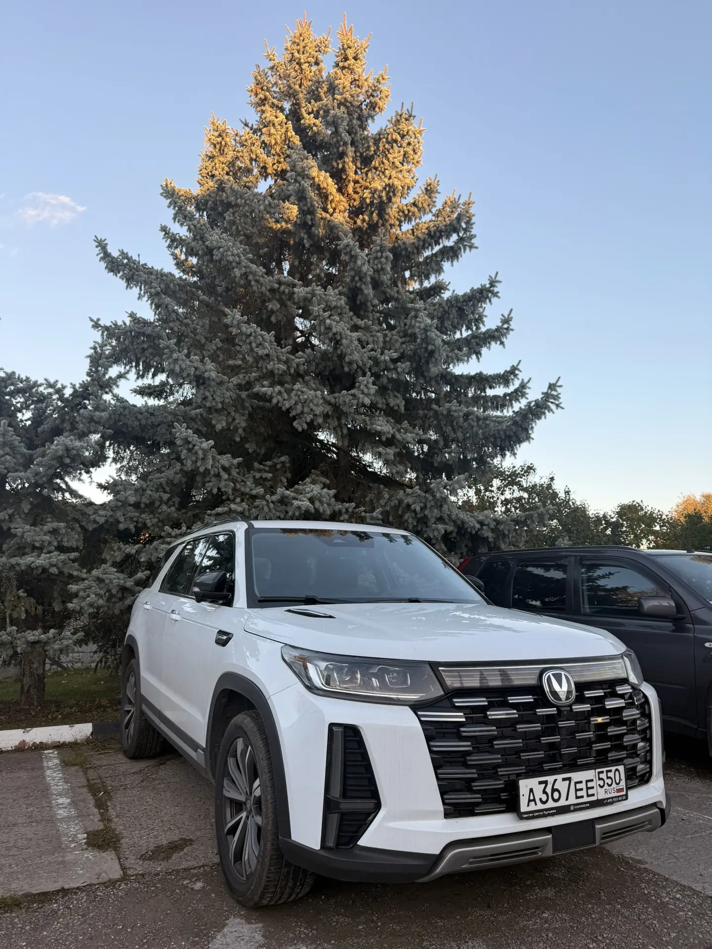 Ждём новую uni-sку, а пока завтра с Дарго пересаживаюсь на Changan cs95 plus, примерно ...