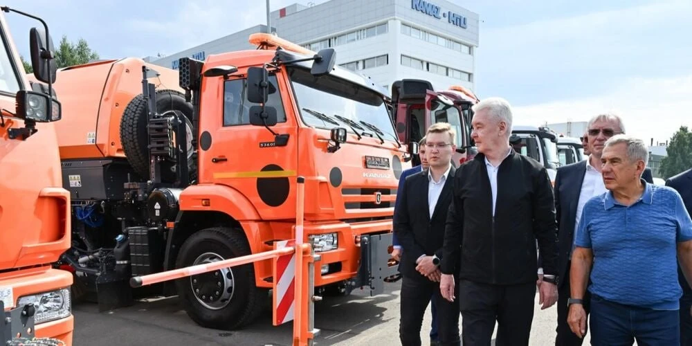 ​🚚Мэр Москвы Сергей Собянин посетил производственный комплекс и научно-технический цен...