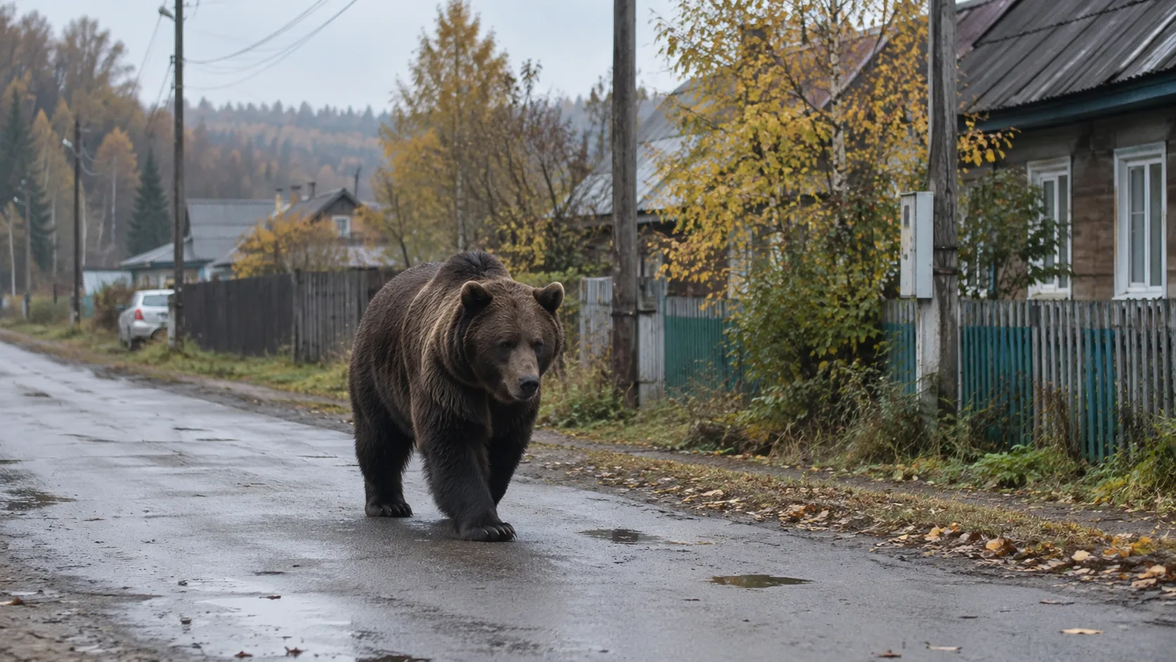 🐻 Под Новокузнецком медведей решили отгонять от домов с помощью еды