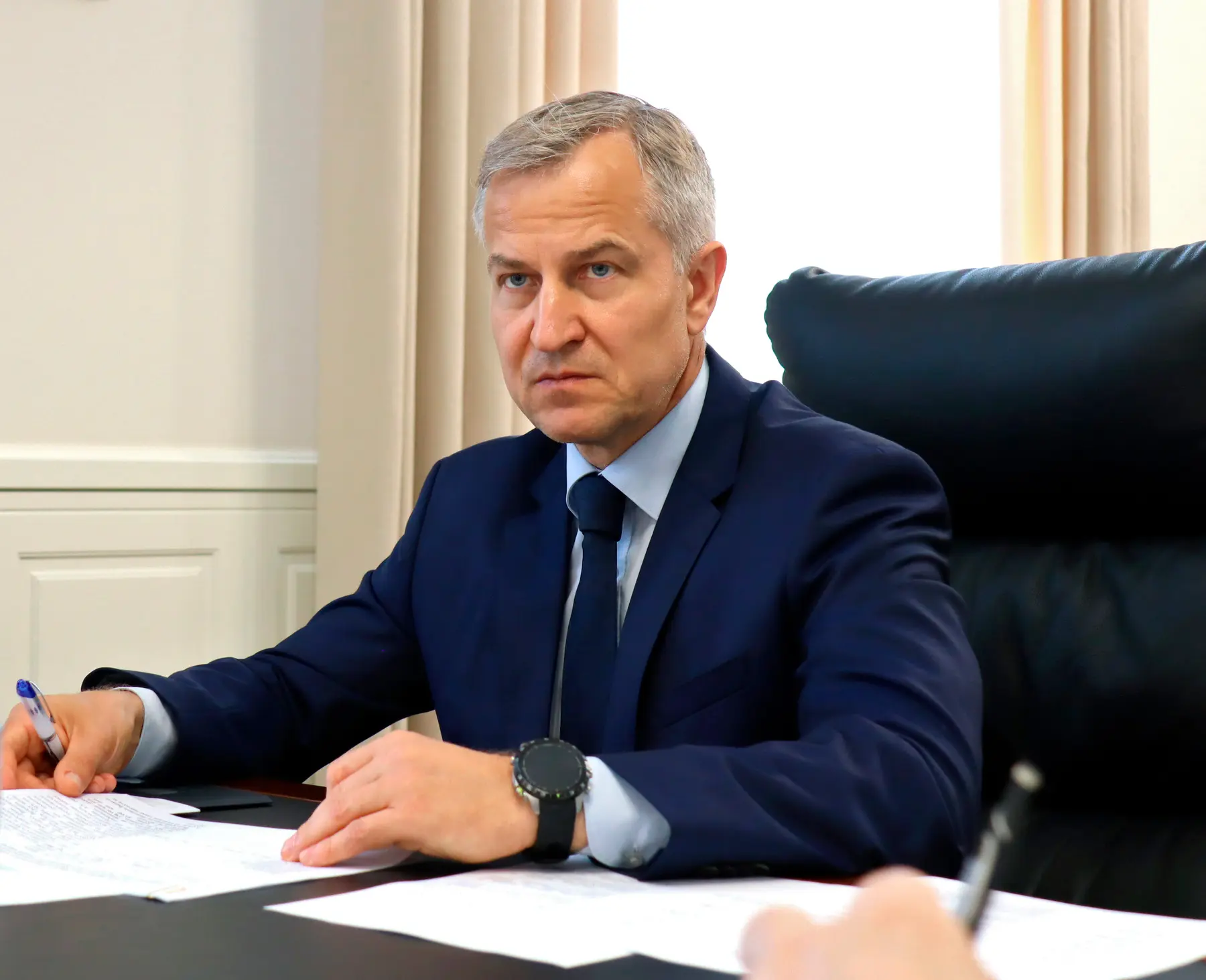 ❗ Машина первого заместителя губернатора Курской области Александра Чепика попала в ДТП...