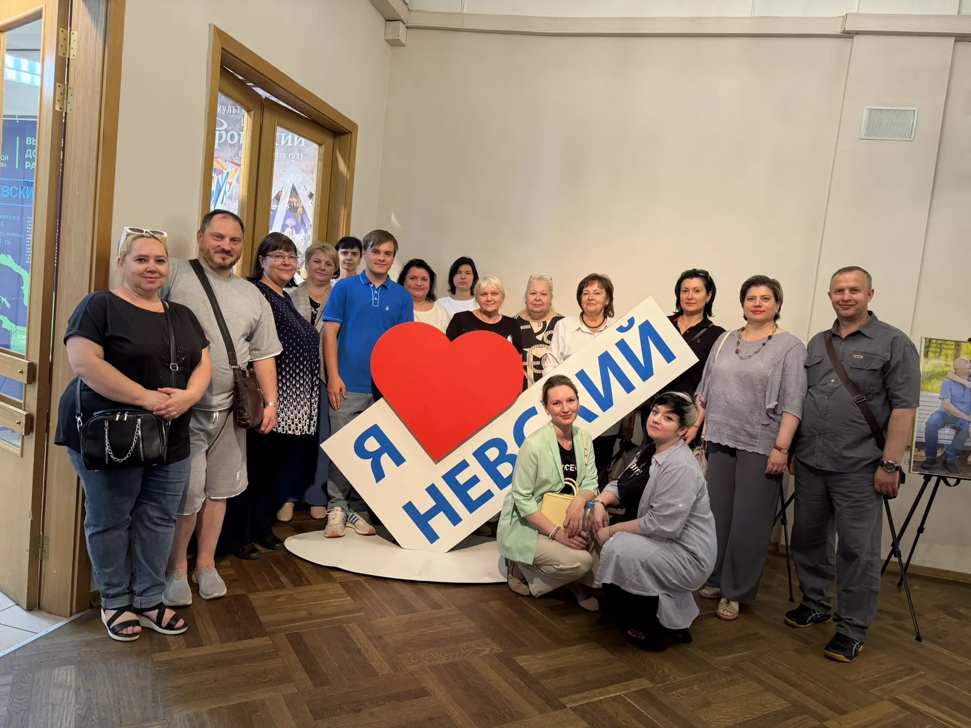 Наши на выставке достижений Невского района Санкт-Петербурга, которая работает с 20 июн...