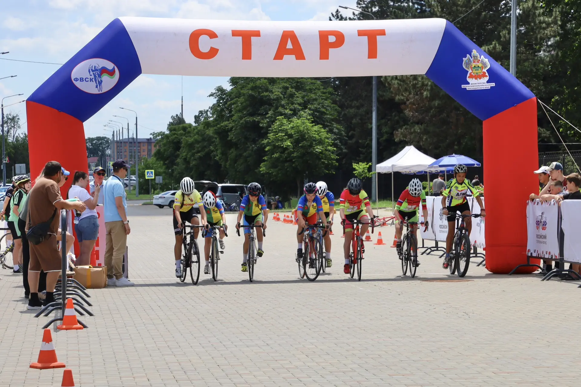 🚴‍♂️Сегодня в станице Брюховецкой прошел Всероссийский массовый велопробег «Всемирный ...