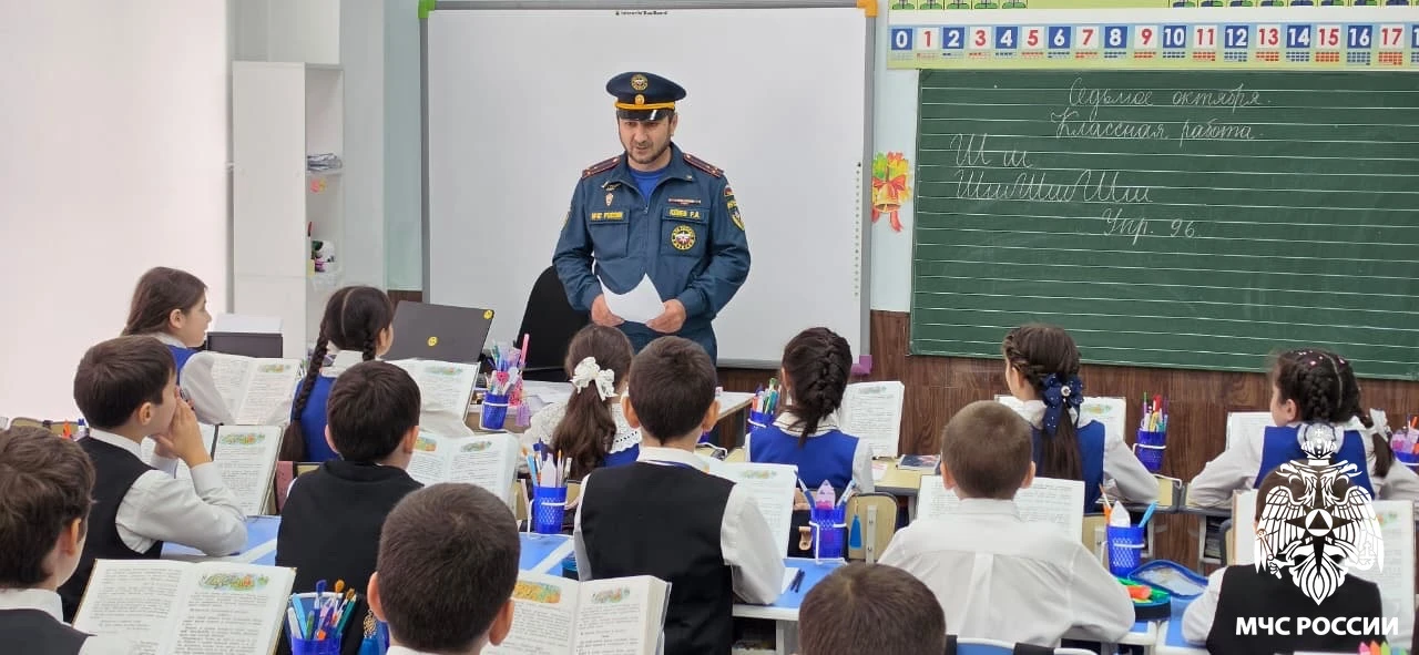 Как вести себя при пожаре? В Назрани прошли уроки безопасности для детей