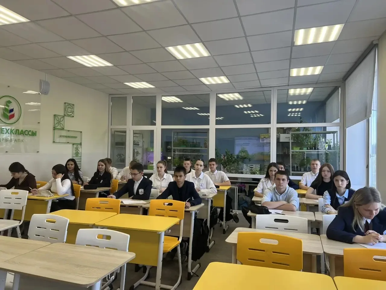 🌾 Агродиктант в Новоспасской СШ №1 им. А. С. Макаренко!   20 мая в нашей школе состоялся Агродиктант