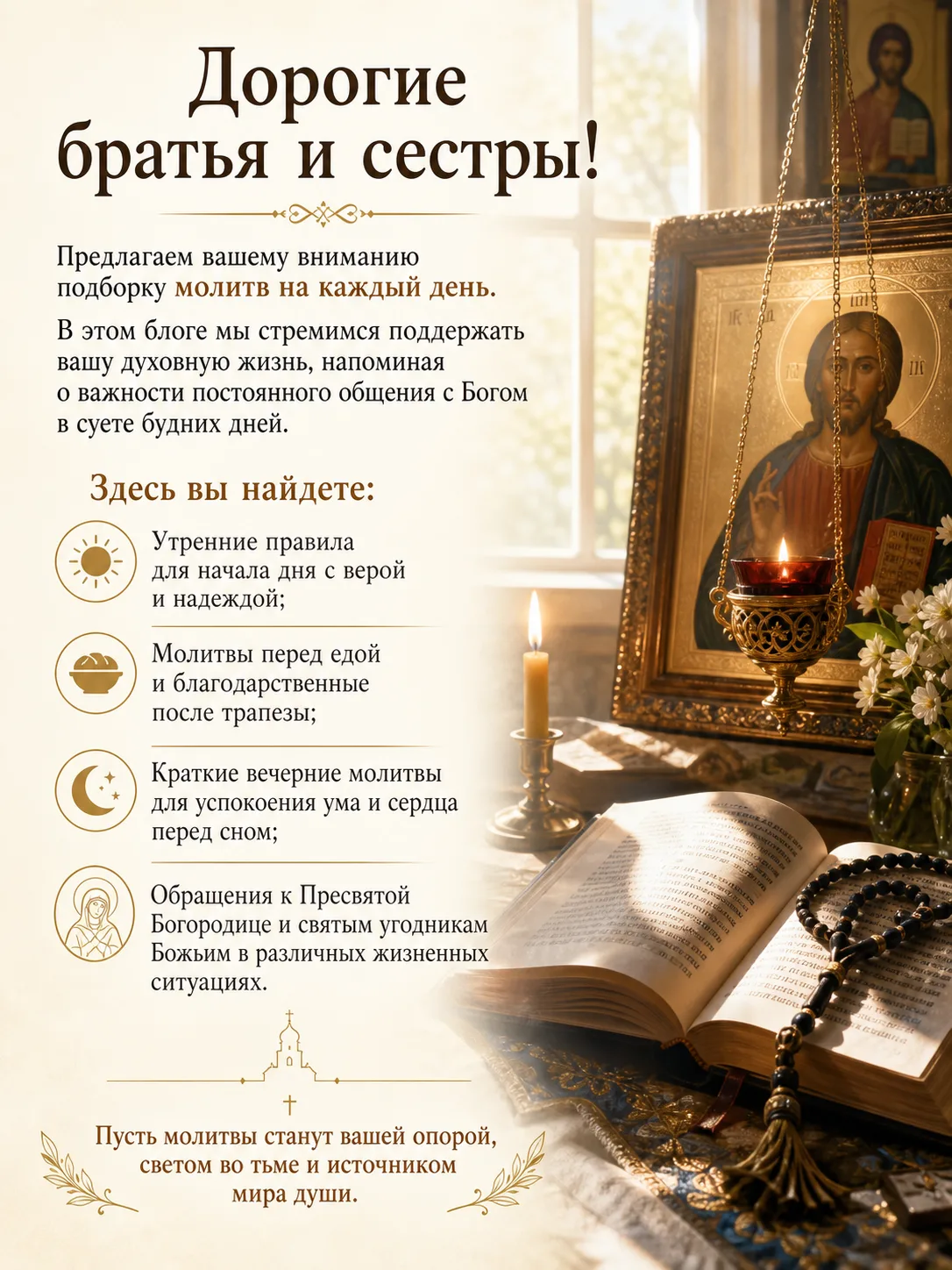 ❤️ Дорогие братья и сестры! ❤️