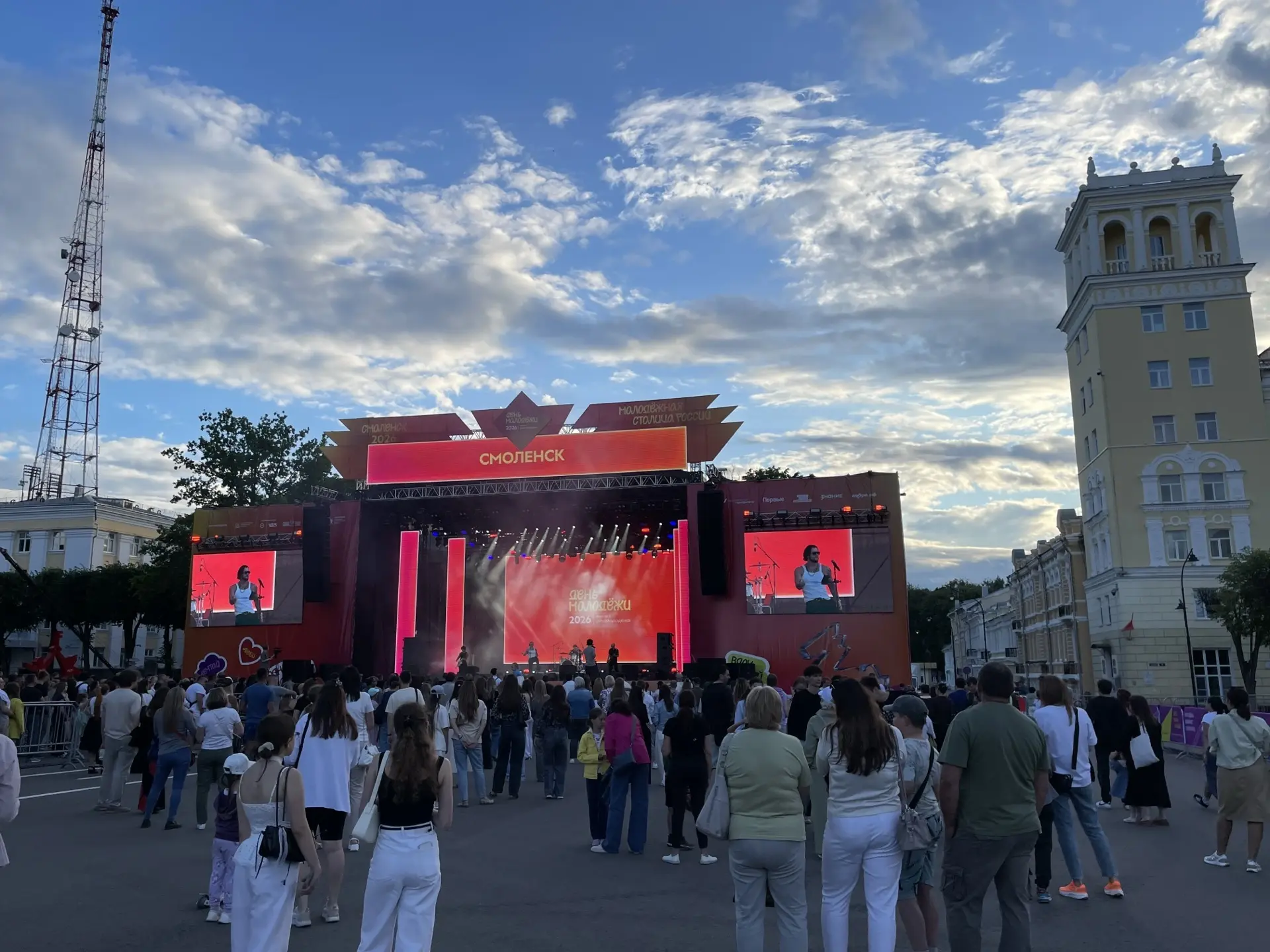 Смоленск – Молодёжная столица России – 2026 встречает яркими эмоциями, музыкой и тысяча...