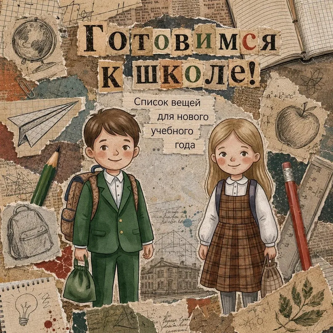 🎒 Скоро в школу