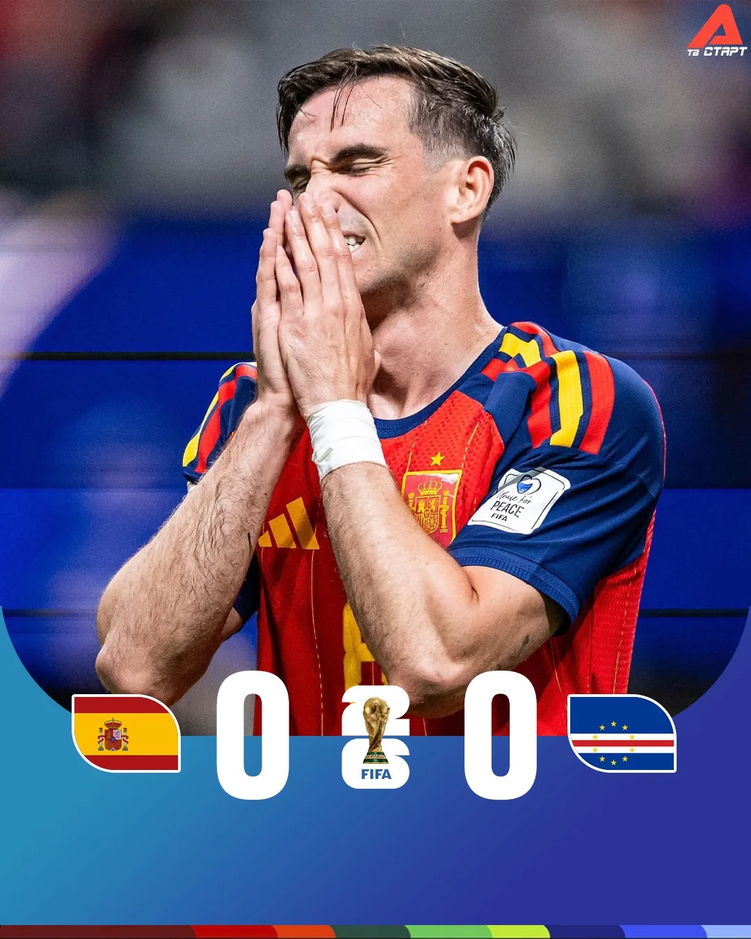 😮🇪🇸 СЕНСАЦИЯ! ИСПАНИЯ НЕ ОБЫГРАЛА КАБО-ВЕРДЕ!

Герой матча — вратарь африканцев Возиньо из «Шавиш