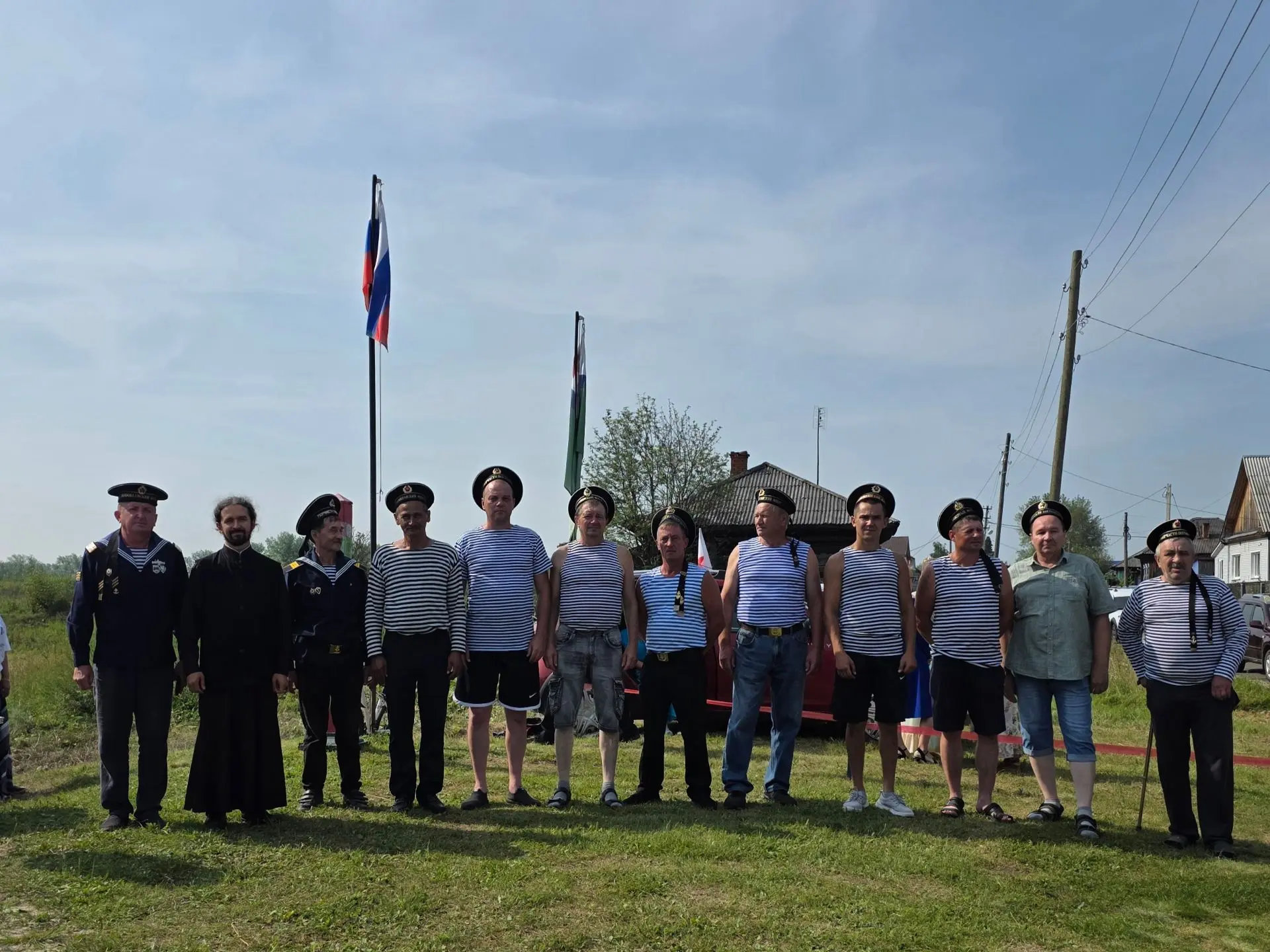 В селе Бутка открыли памятный знак в честь Военно-Морского Флота**

Сегодня, 26 июля, на берегу реки