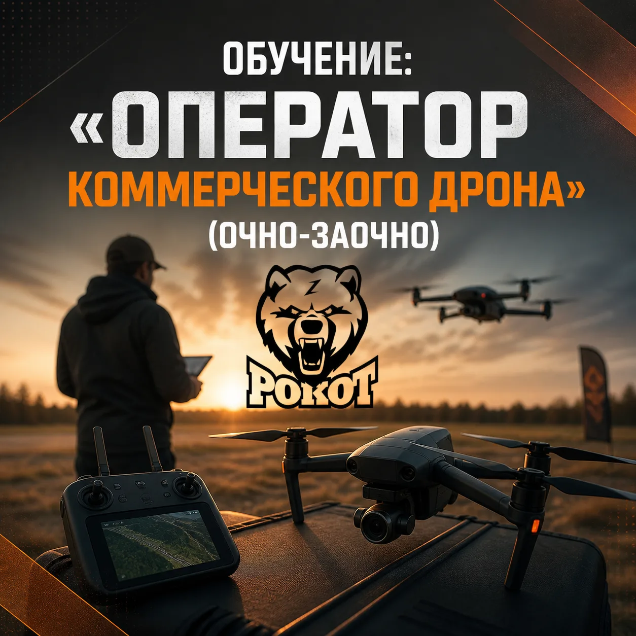 🚁 Обучение: «Оператор коммерческого дрона» (очно-заочно)