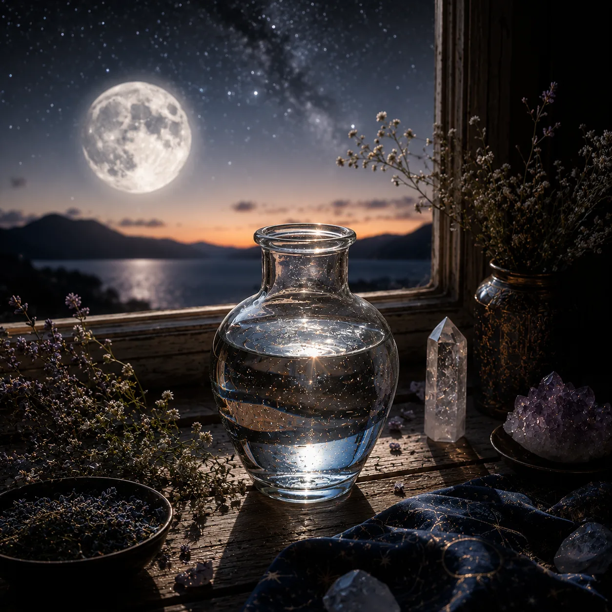 🌙 Лунная вода в июне

В июне два важных момента для зарядки воды.

15 июня — новолуние в Близнецах.