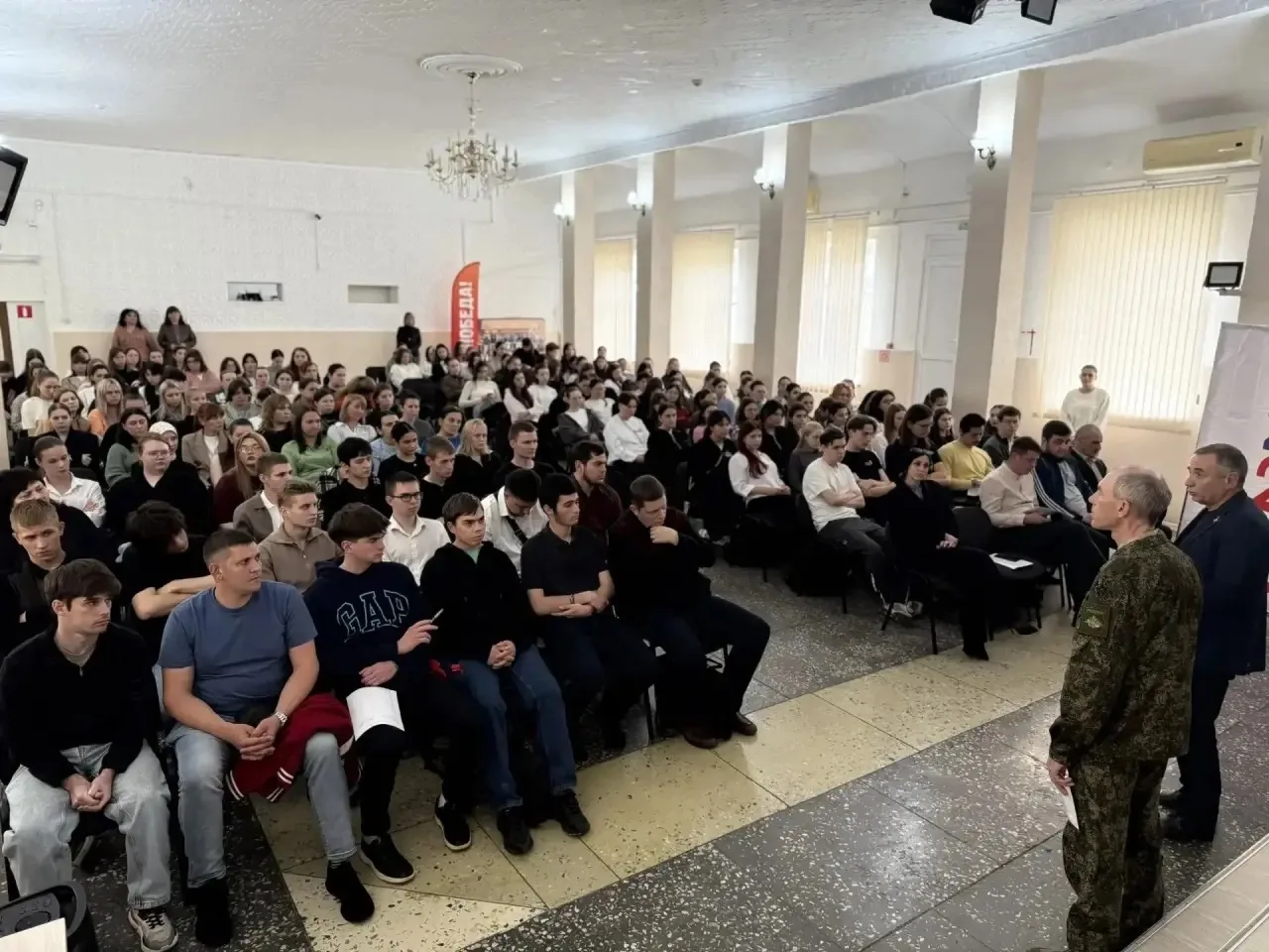 О ГРАЖДАНСКОМ ДОЛГЕ И ЗАЩИТЕ ОТЕЧЕСТВА: ЦИКЛ ПАТРИОТИЧЕСКИХ ВСТРЕЧ ПРОШЕЛ В ФИЛИАЛАХ СГПИ  📢 19 и 20