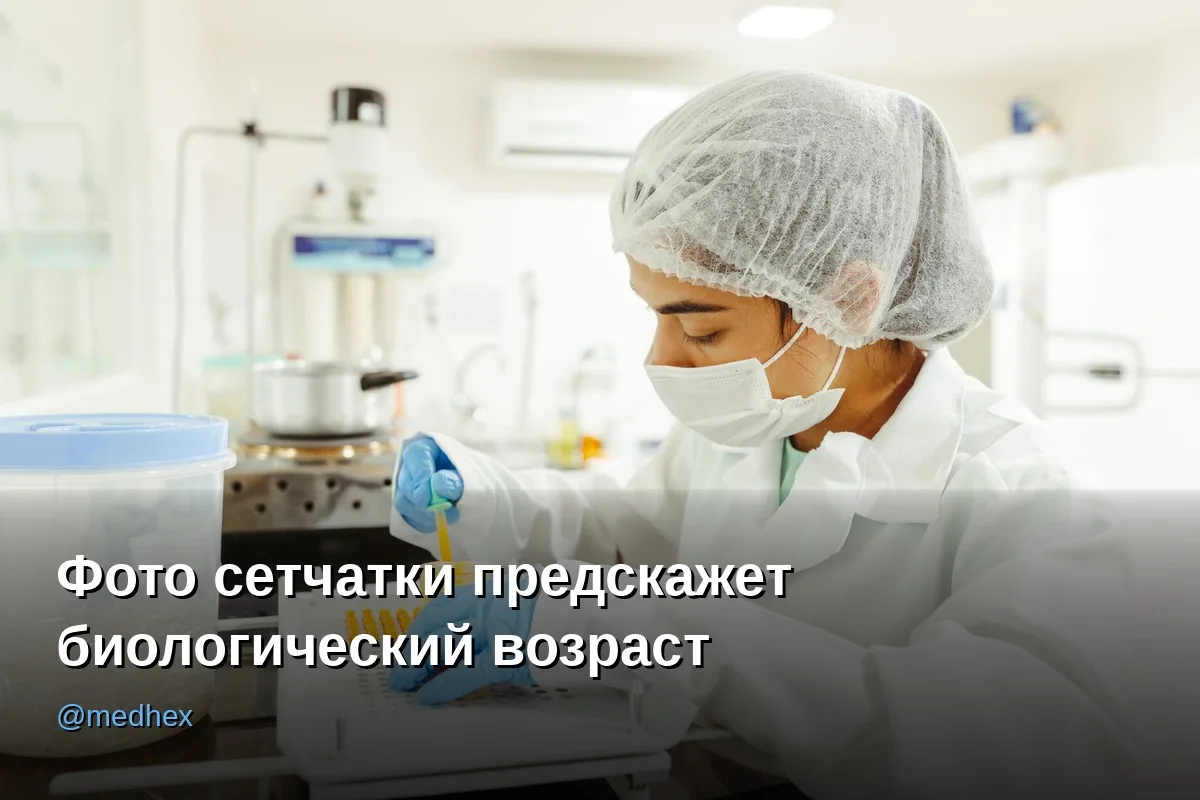 📸 Снимок глазного дна предскажет биологический возраст с точностью до года