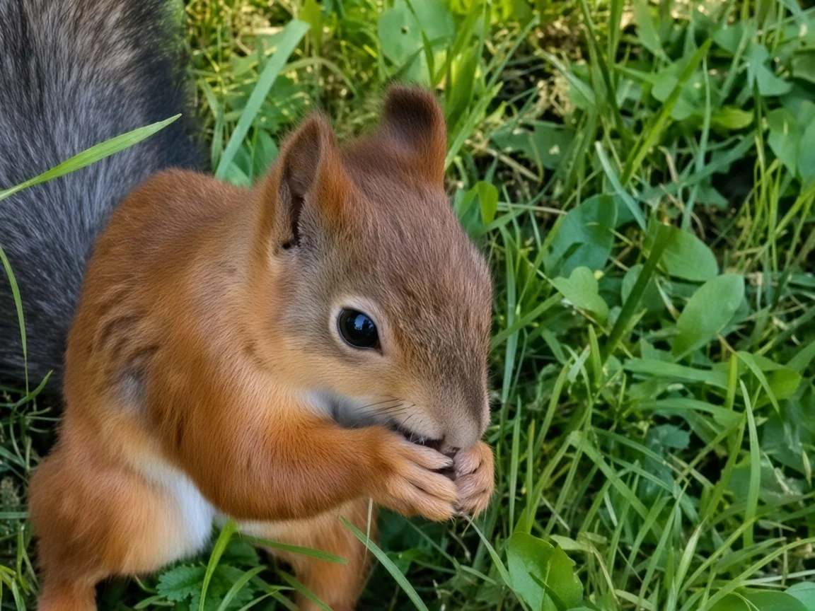 🐿️ В парке Дружбы можно встретить белок