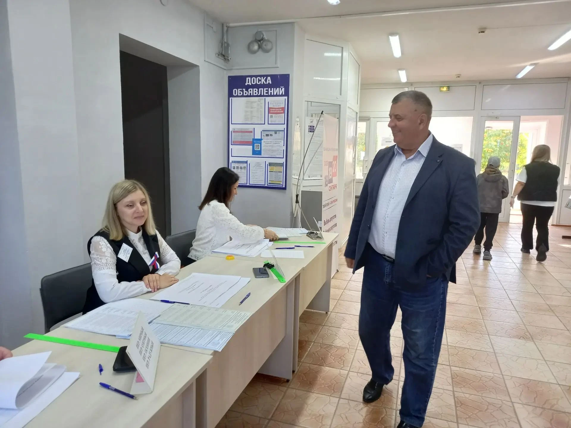 Сегодня в поселке Михайловский стартовал первый день голосования выборов в Государствен...