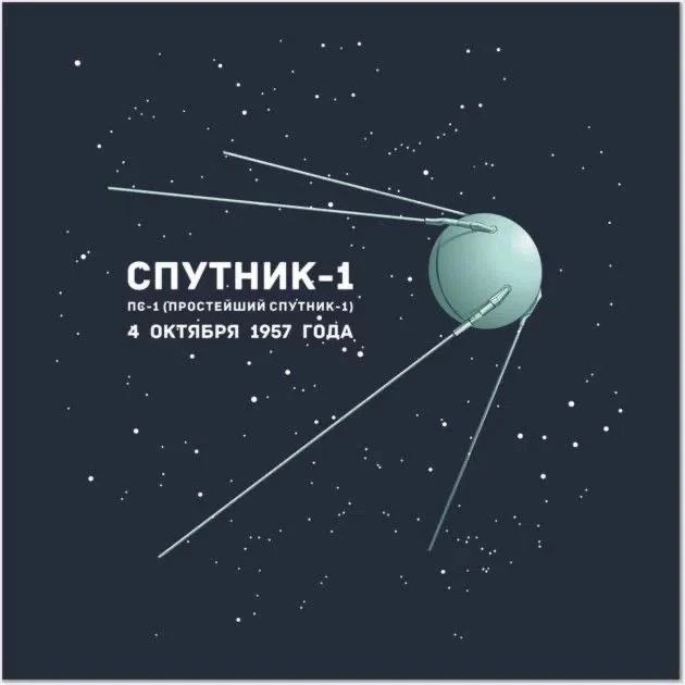 🚀 4 октября 1957 года: День, когда человечество шагнуло в будущее.