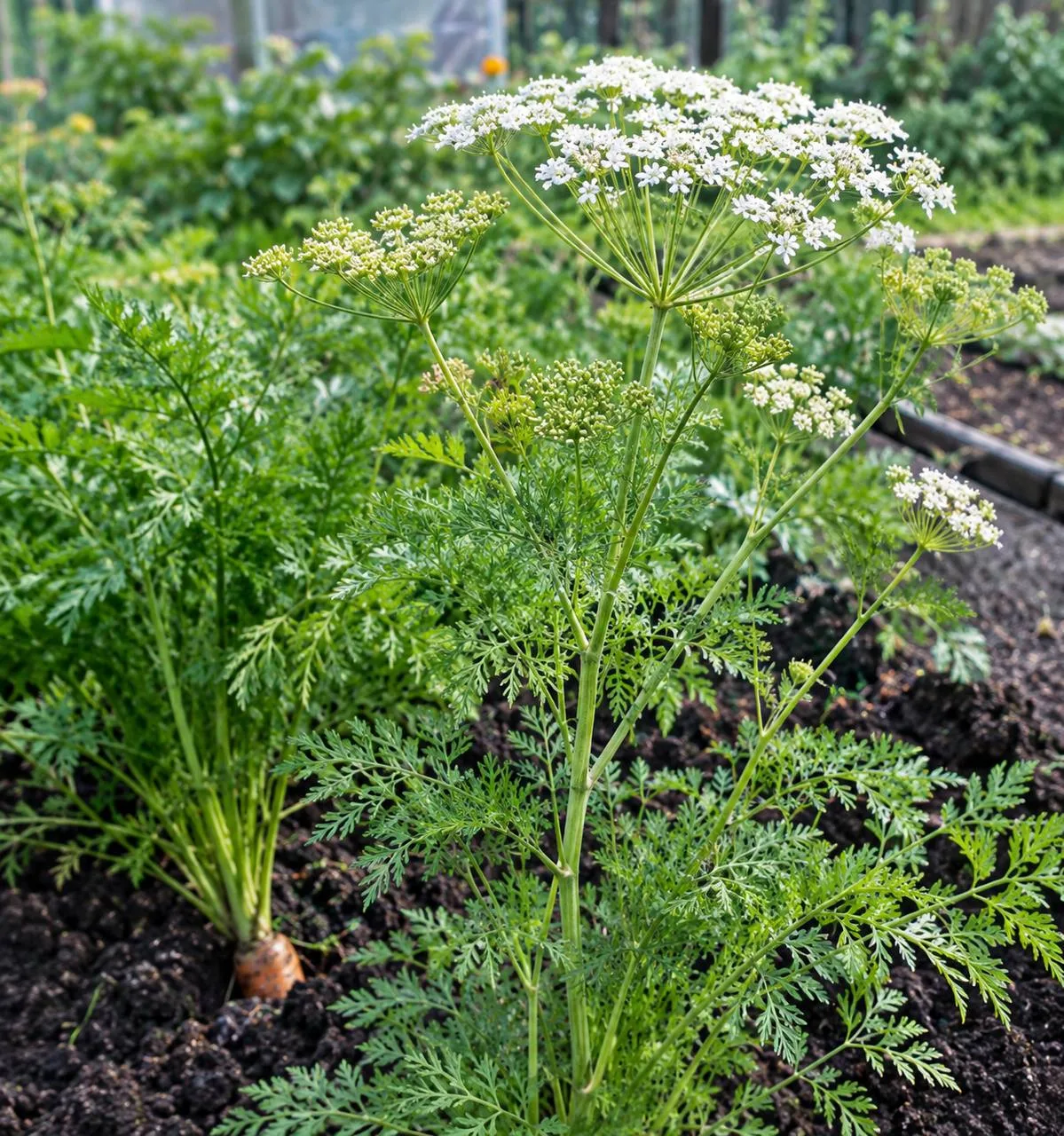 🥕 Почему морковь после подзимнего посева иногда зацветает, а лук уходит в стрелку?
