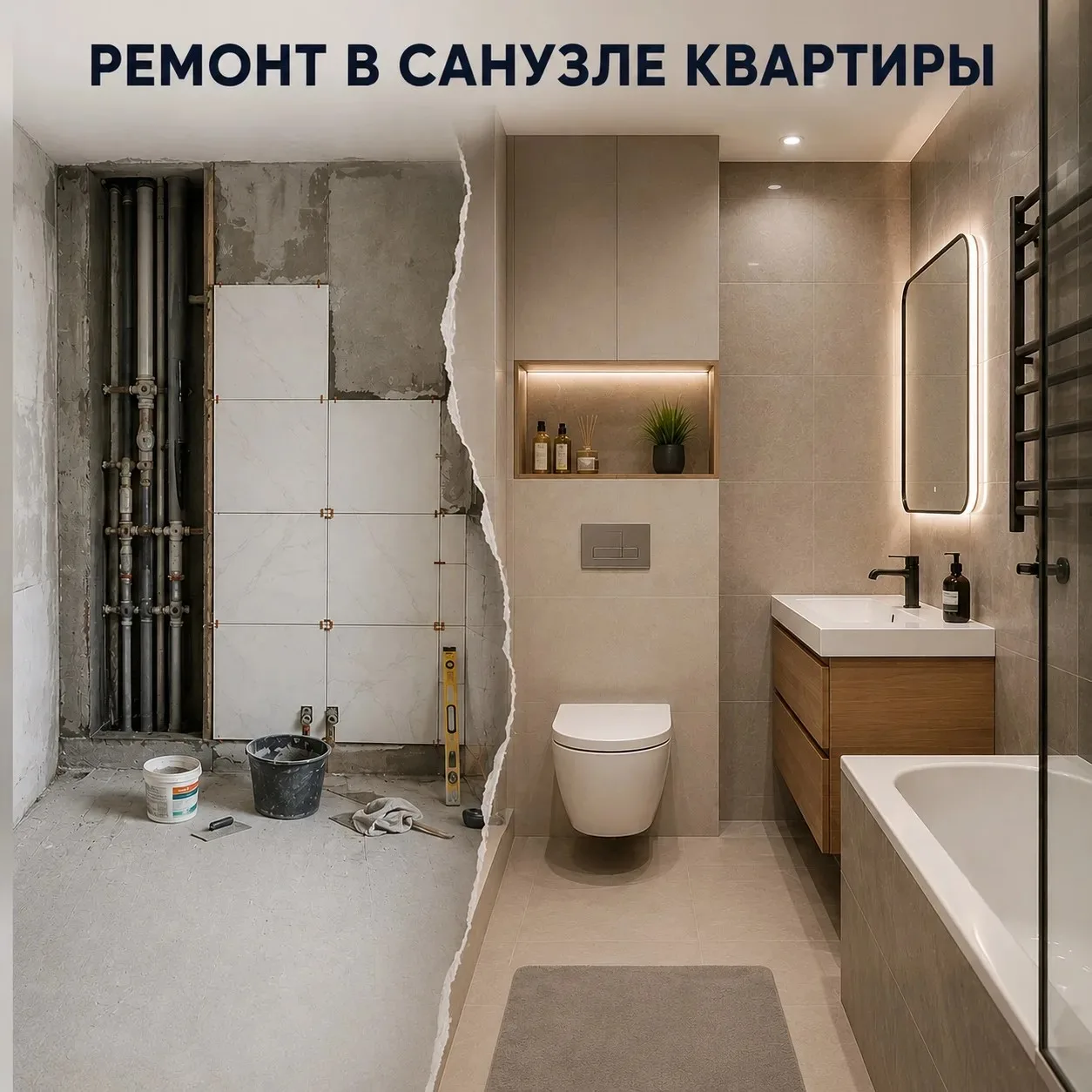 Планируем ремонт в санузле! 🛠️