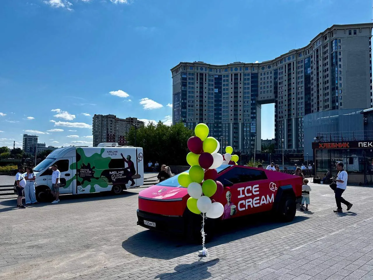 MELKE ICE CREAM TRUCK: ЭТО ФУРОР!