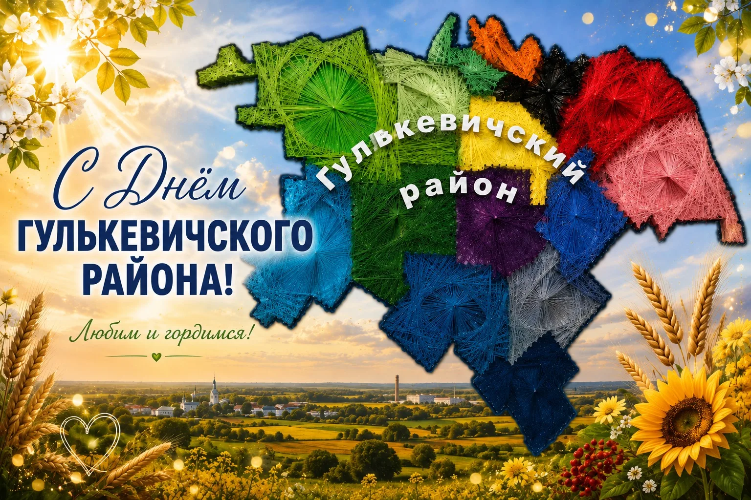 От всех души поздравляем всех жителей с Днём Гулькевичского района! 🎉