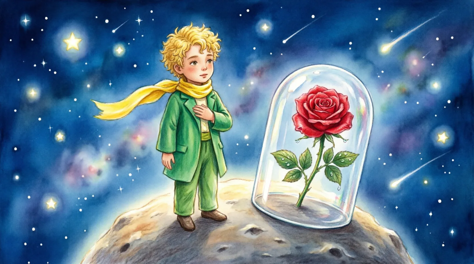 Книга "Маленький принц".