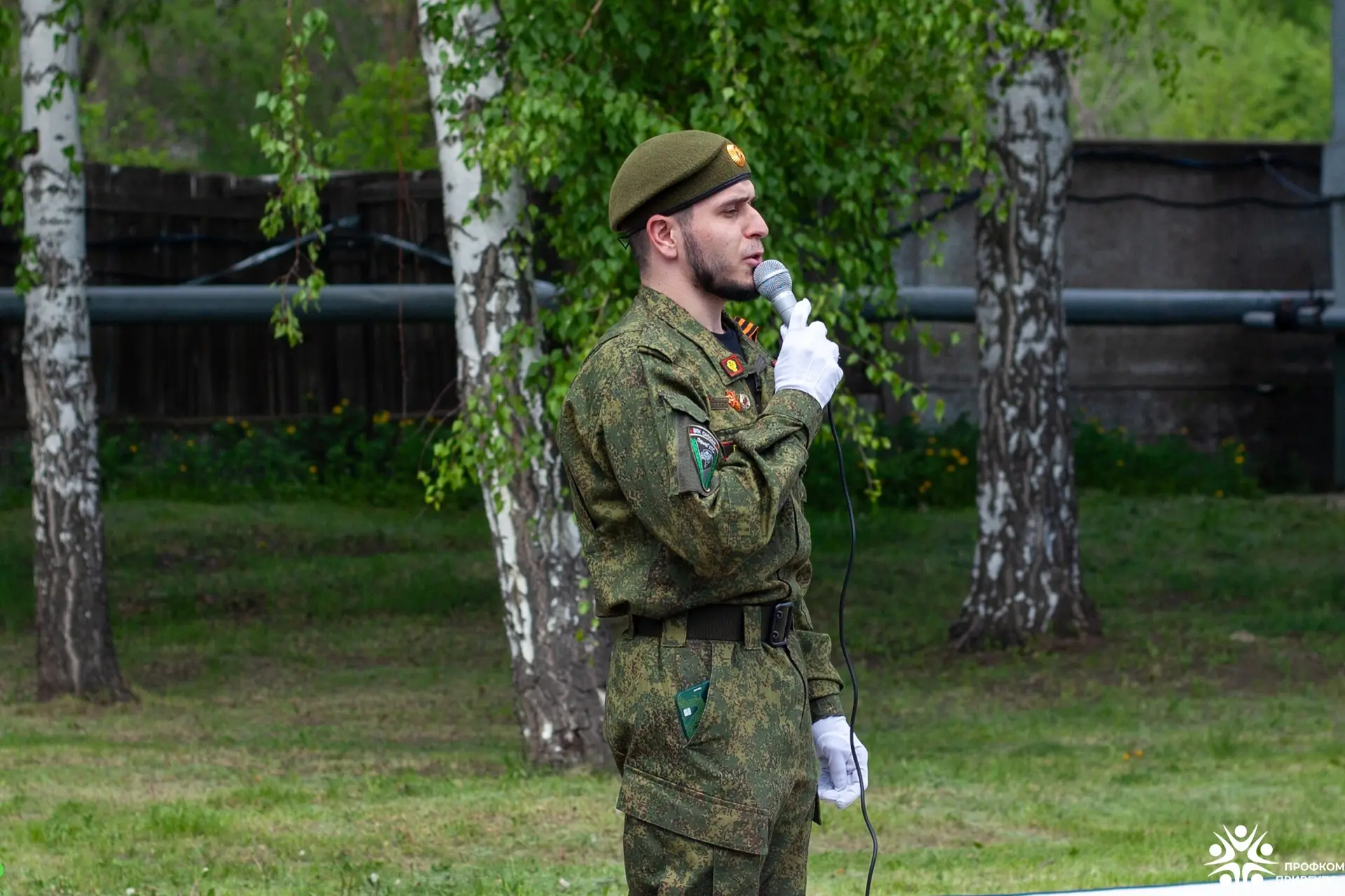 🇷🇺 Верность поколению победителей  🎖 В четверг, 7 мая, в ПривГУПС прошел митинг-концерт с участием с