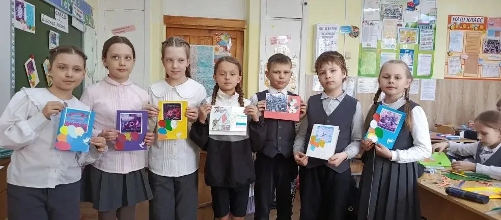 💫Учащиеся 3А класса, кл.руководитель Молостова Татьяна Ивановна МОУ СОШ 7, Качканарски...