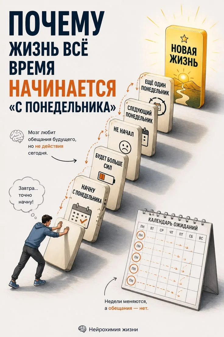 "Не начинай с понедельника!"