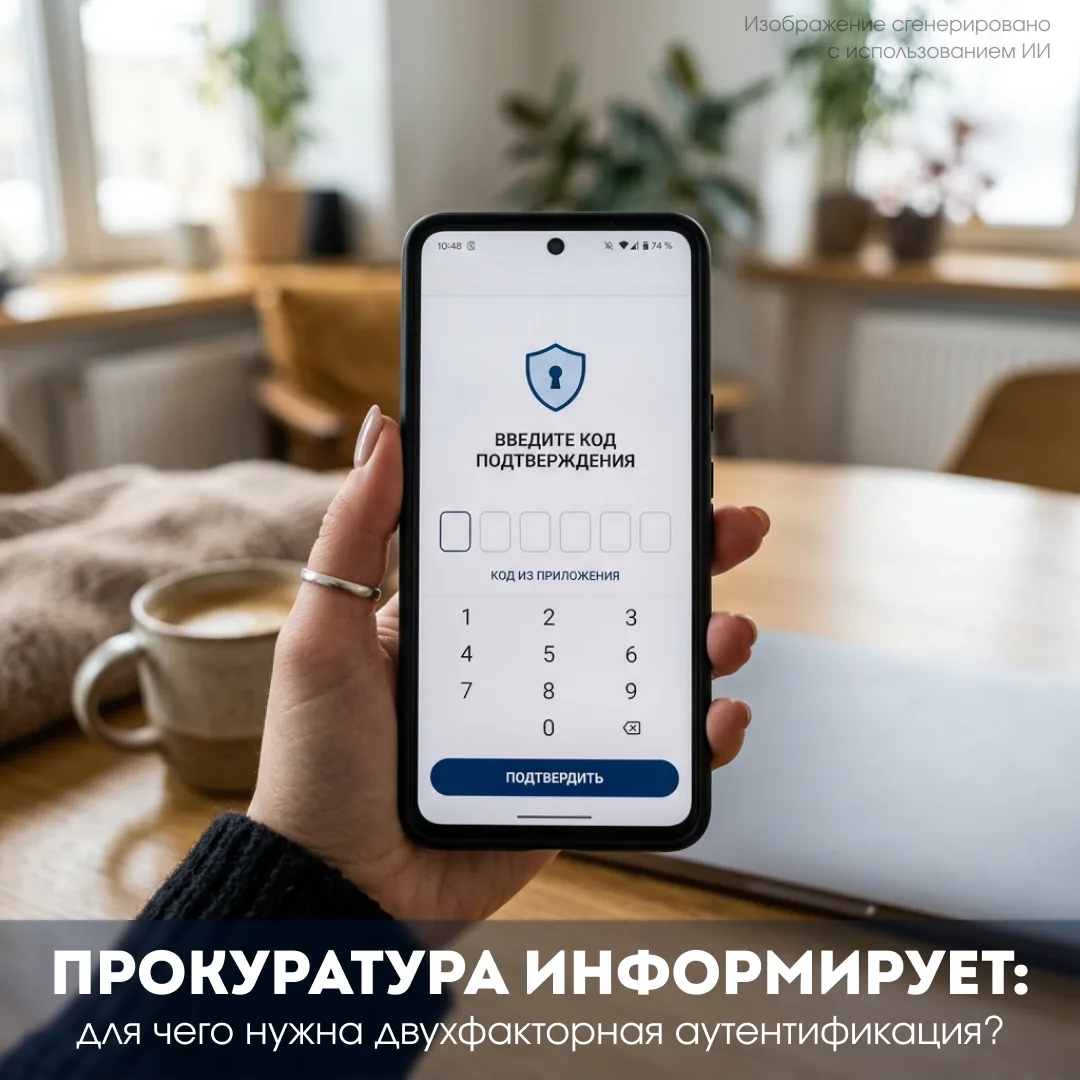 Прокуратура информирует: для чего нужна двухфакторная аутентификация? ✔️

Пароли уже не спасают – да