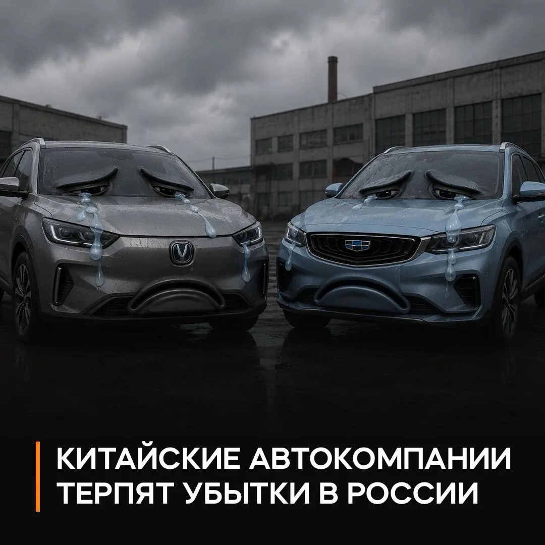 Китайские автобренды начали уходить в жёсткий МИНУС в России  Geely и Changan за год получили убытки