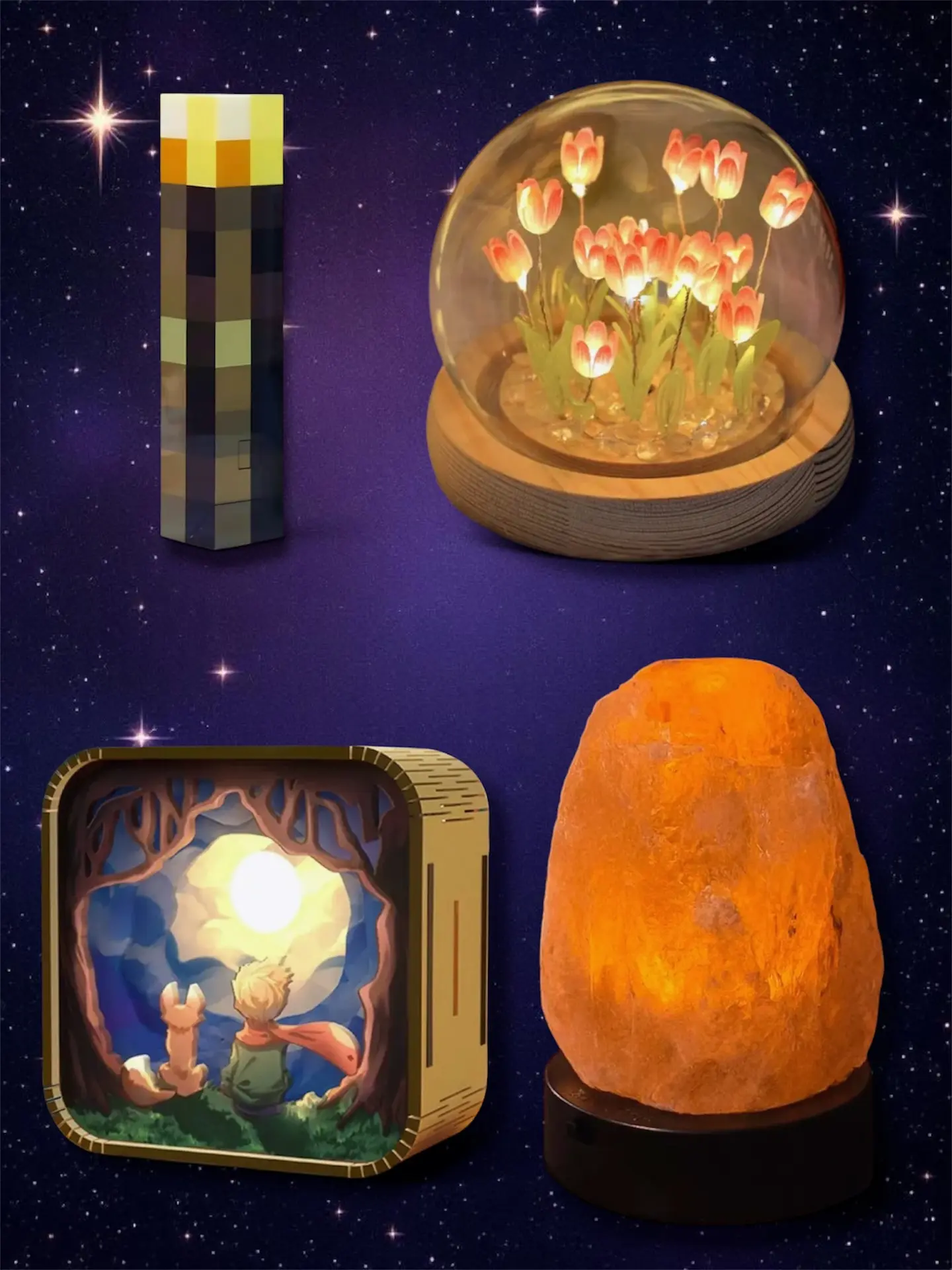 Подборочка ночников с озон🌑

1.  1829769531 - 477₽
2. 1871836948 - 466₽
3. 4380893056 - 475₽
4. 503
