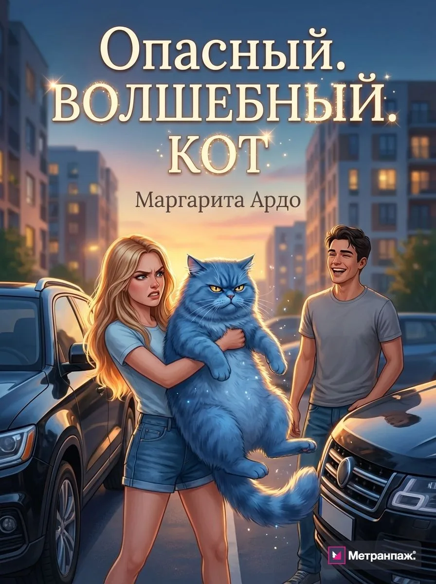 Как все начиналось😂 - в этом месте я еще думала, что "Опасный. Волшебный. Кот" будет м...