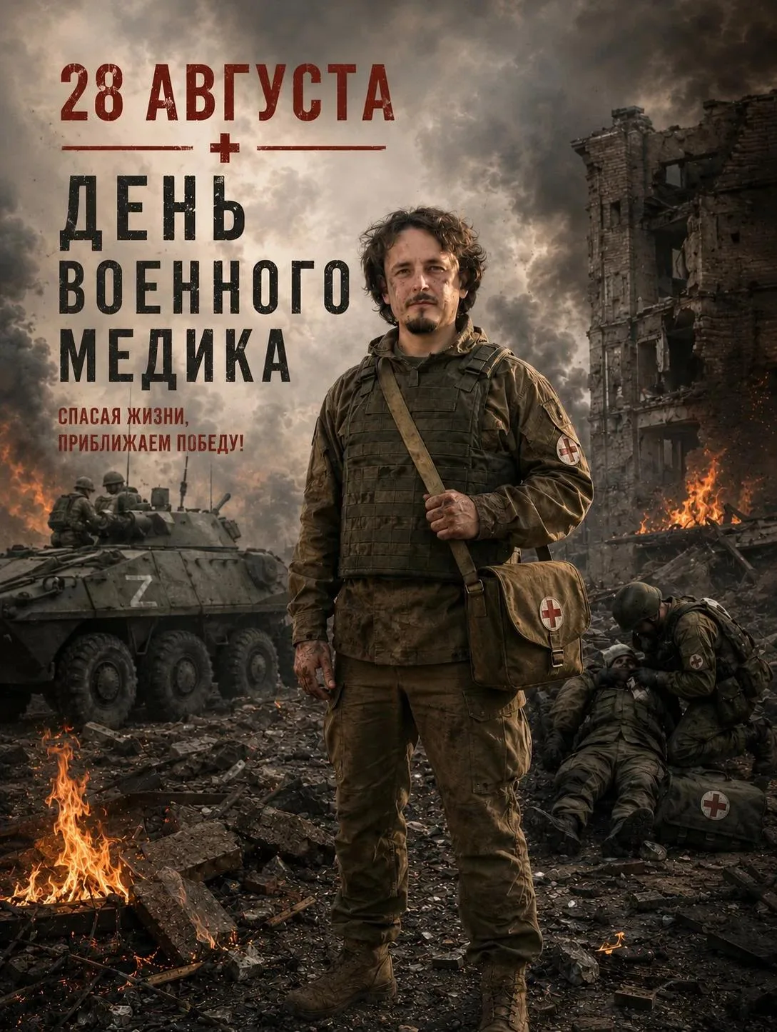 🇷🇺 28 августа — День военного медика!