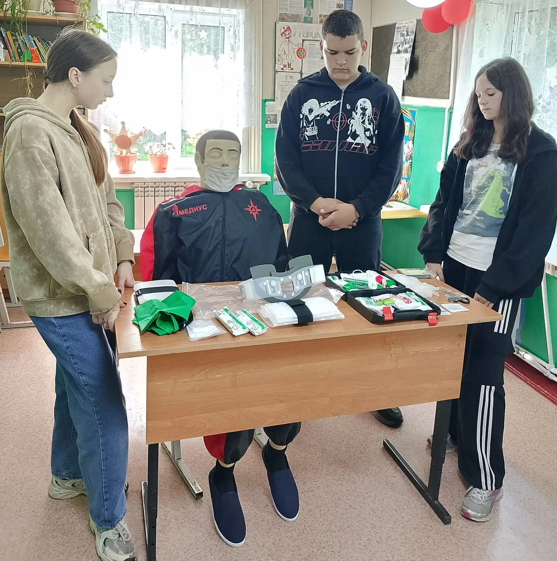 Практическое занятие «Травматизм и меры оказания первой медицинской помощи».
В рамках проведения про