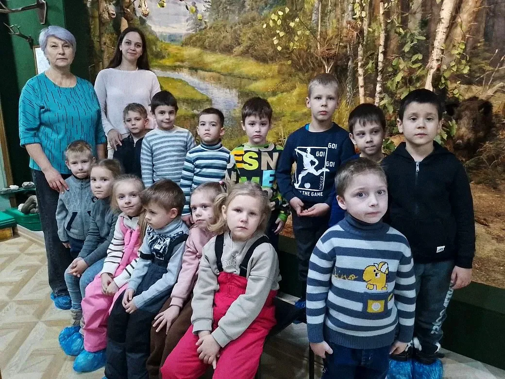 Сегодня воспитанники  нашего детского сада (группа №6, педагог Мондраева Л.С.) посетили краеведчески