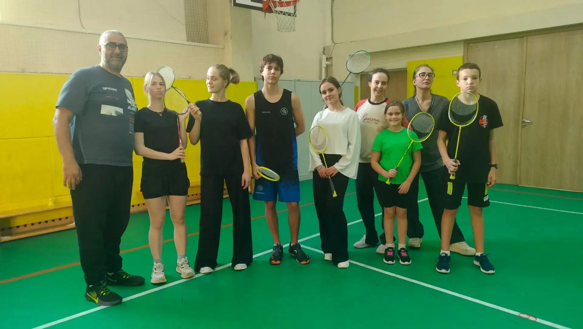 🏸 Мастер-класс по бадминтону для «Олимпийца»