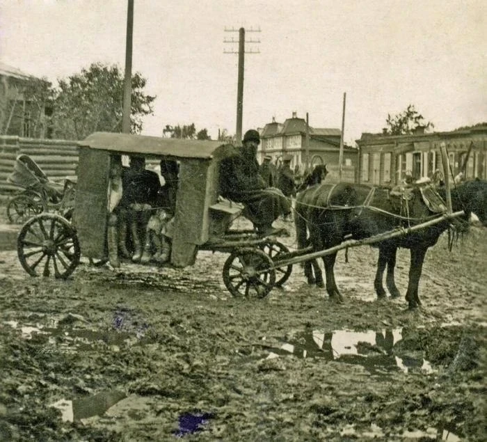 Суровая челябинская маршрутка, Челябинск, 1913 год.