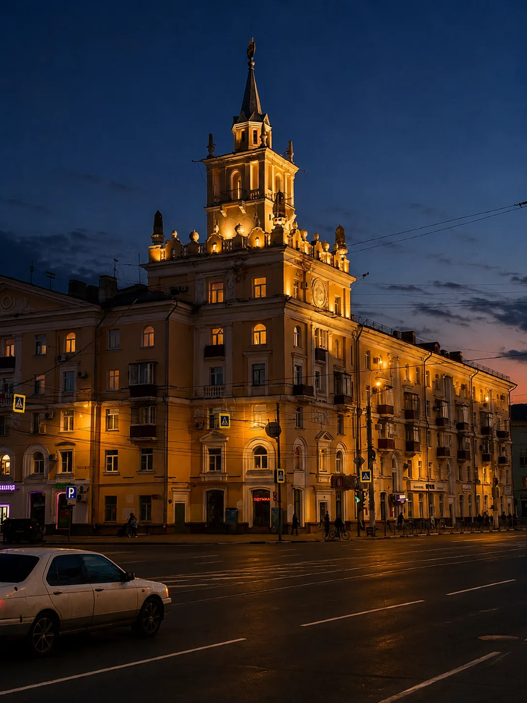 🏙 Огни маленького города по-комсомольски