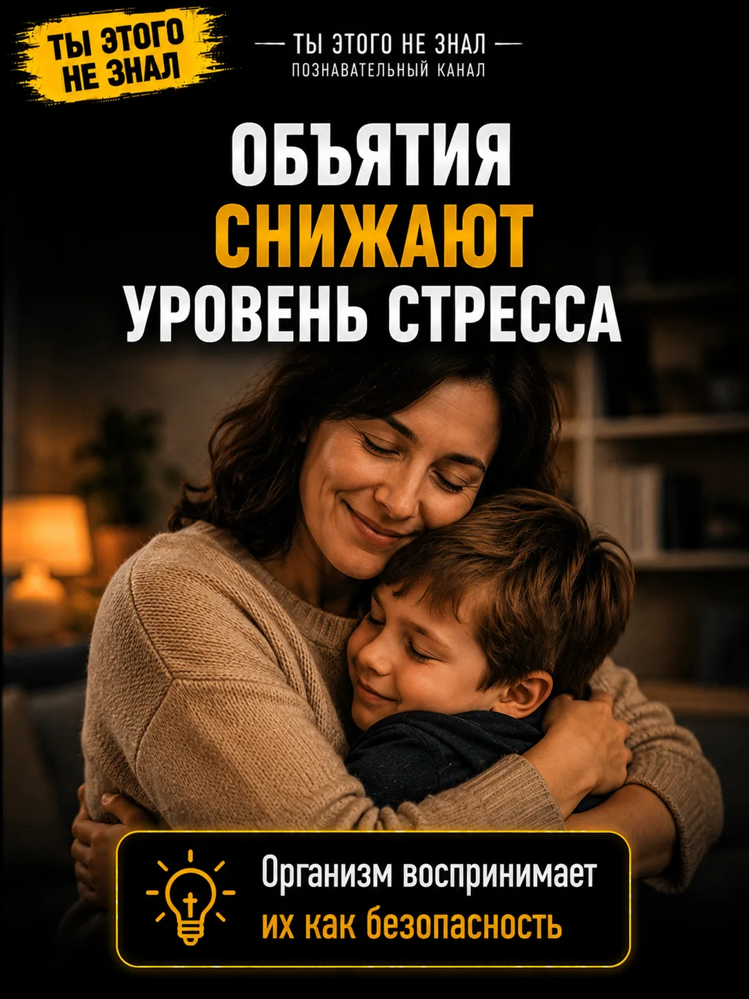 Обнимите близких ☺️

👇Пригласи друзей в канал
Ты этого не знал😊