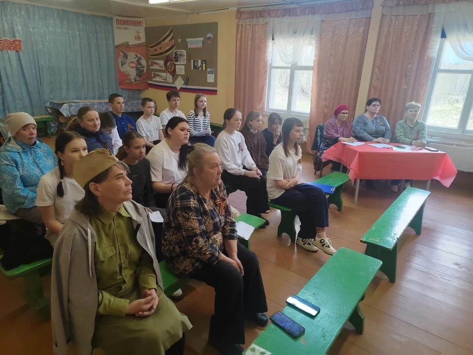 Конкурс чтецов в Куганаволкском доме культуры.