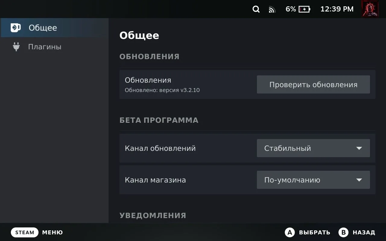 Вышло обновление Decky Loader Россия