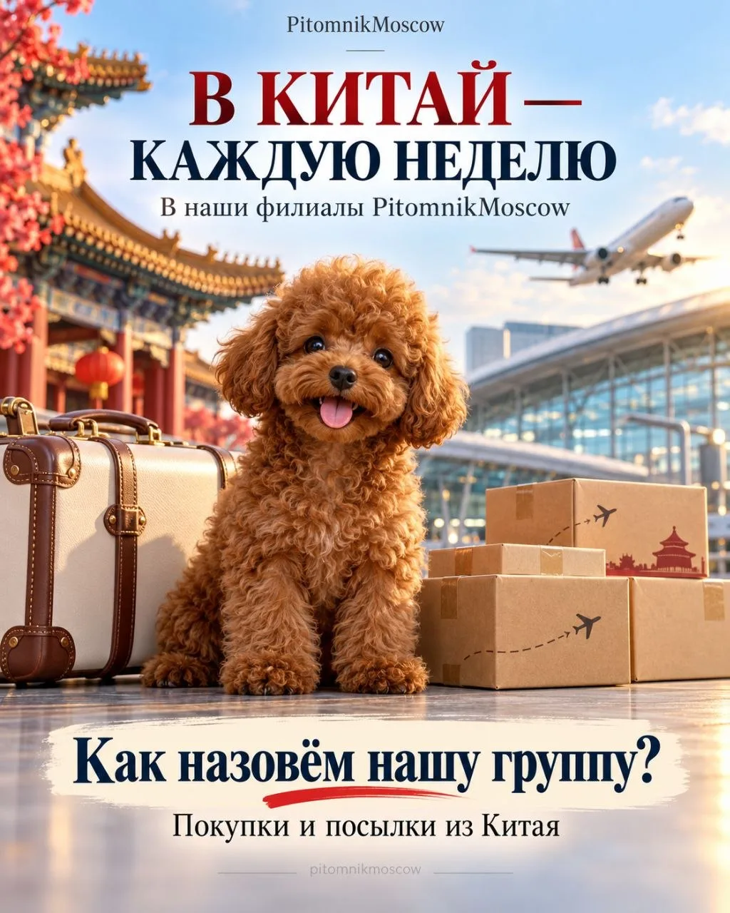 Дорогие наши подписчики! ❤️ Теперь мы регулярно, раз в неделю, ездим в Китай — в наши ф...