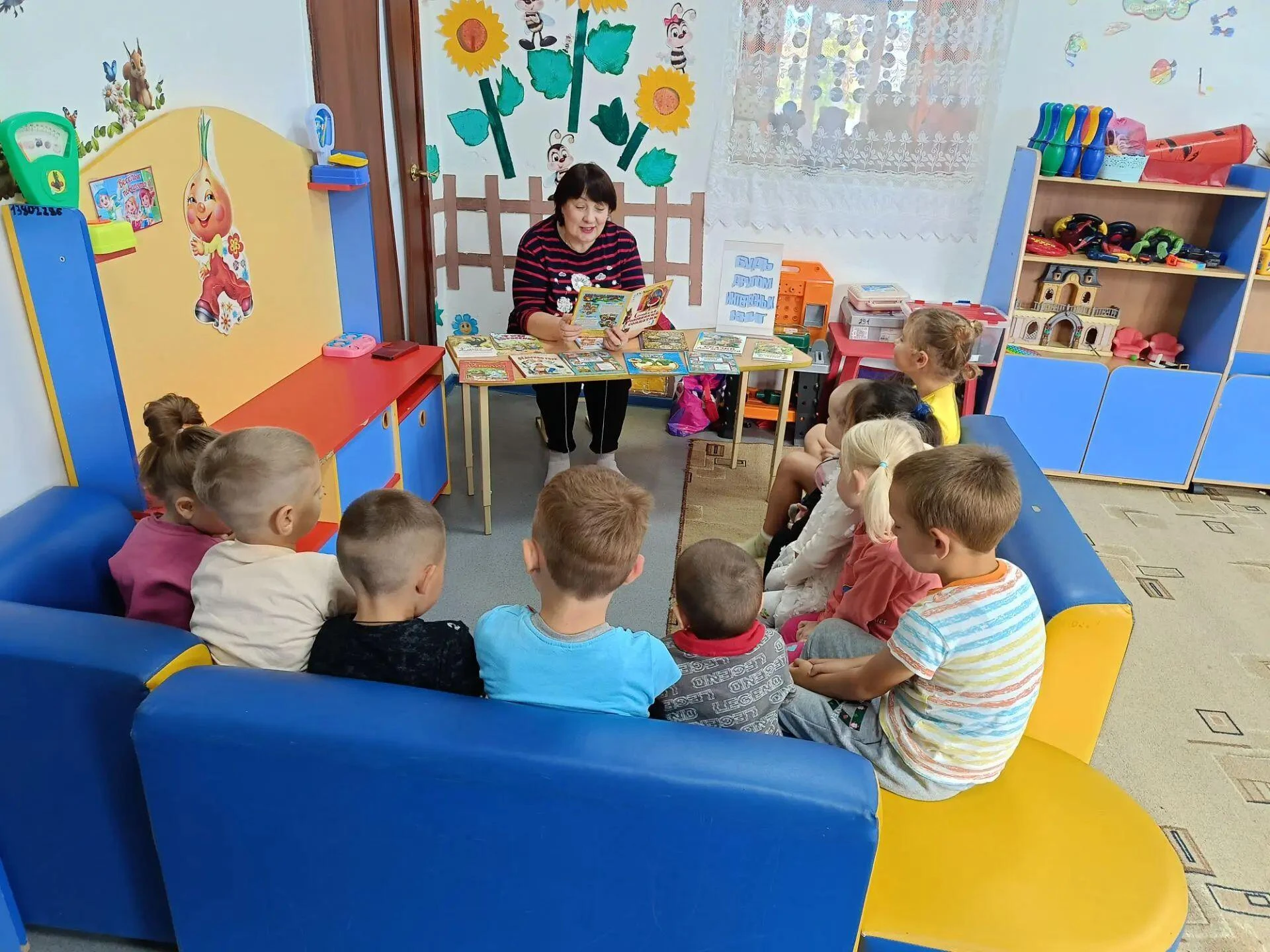 Сегодня, благодаря сотрудничеству с нашей местной библиотекой, для воспитанников детско...