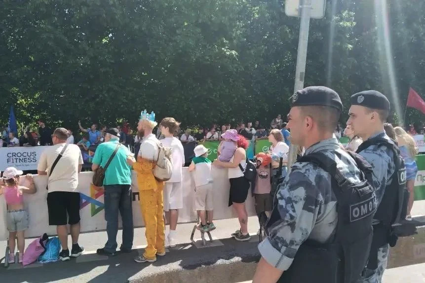 🛡 Безопасность «Красочного забега» в Москве обеспечена при содействии Росгвардии