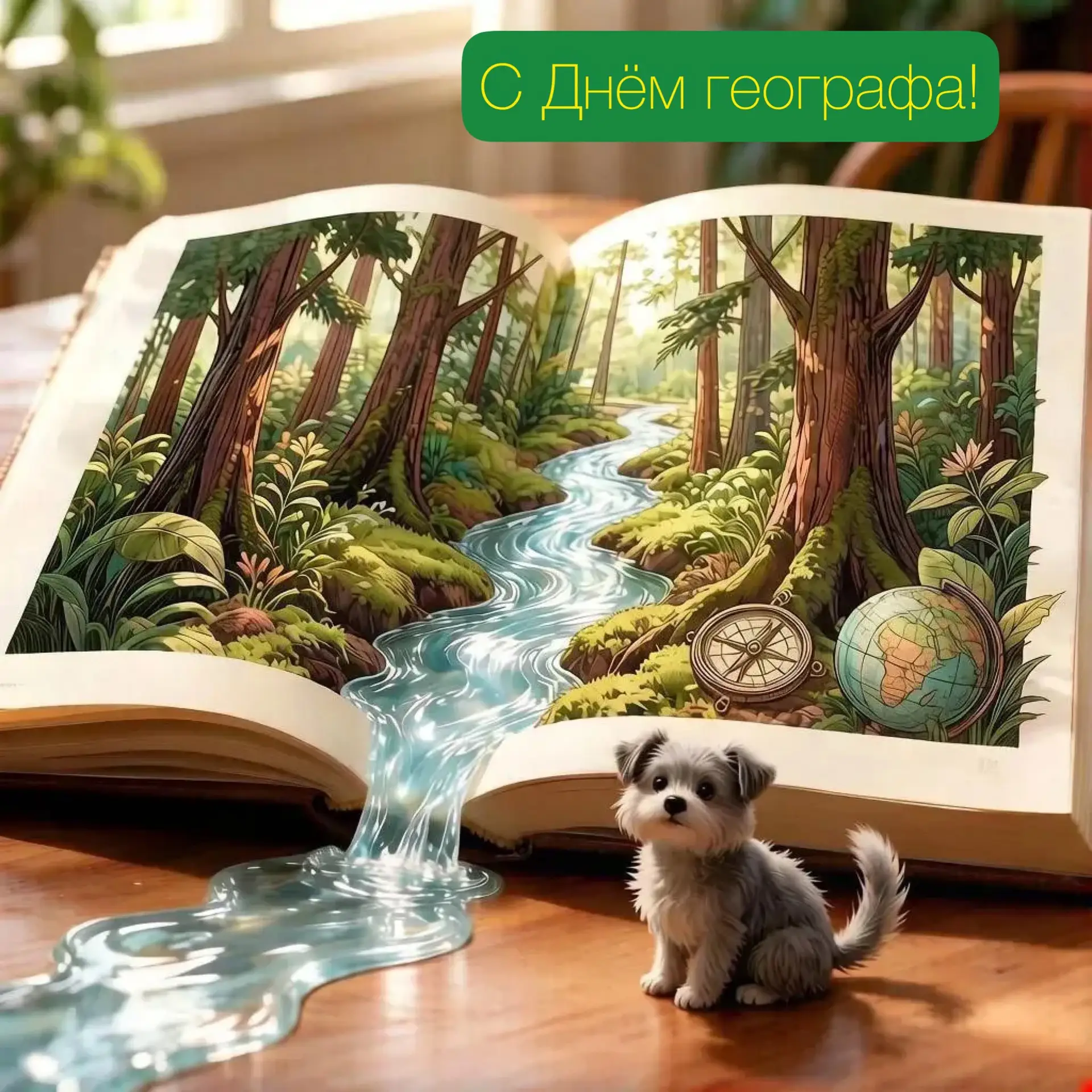 Чуть не проразинила! Друзья, сегодня День географа в России. Расскажу вам свою слезливу...