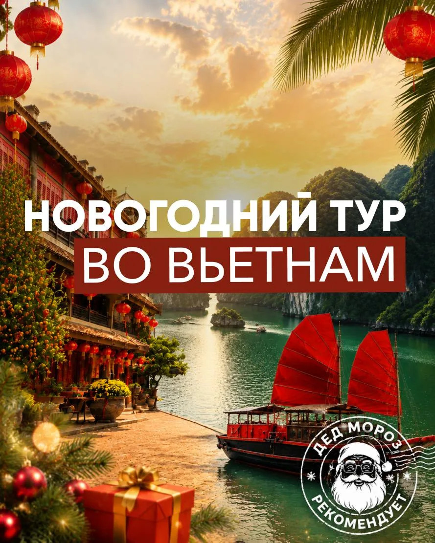 🎄 Новый год под пальмами! Вьетнам из Омска! 🌴