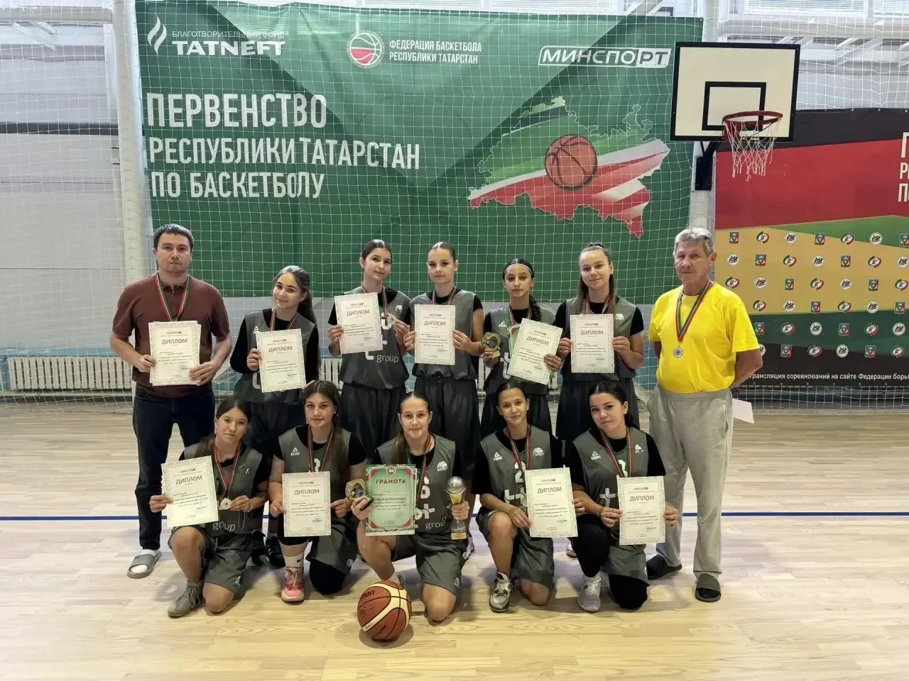 🥈 Серебро Первенства Республики Татарстан по баскетболу!