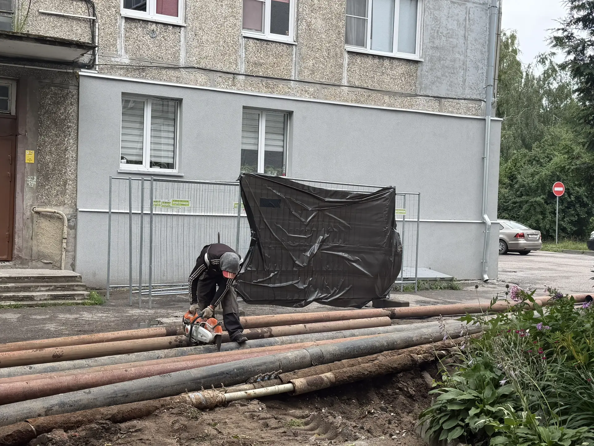 В рамках программы капитального ремонта тепловых сетей продолжаем замену изношенных труб⚒